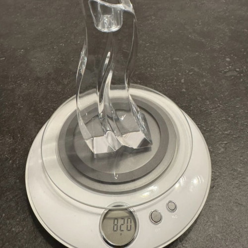 Rogaska Slovenian crystal candle holder like new