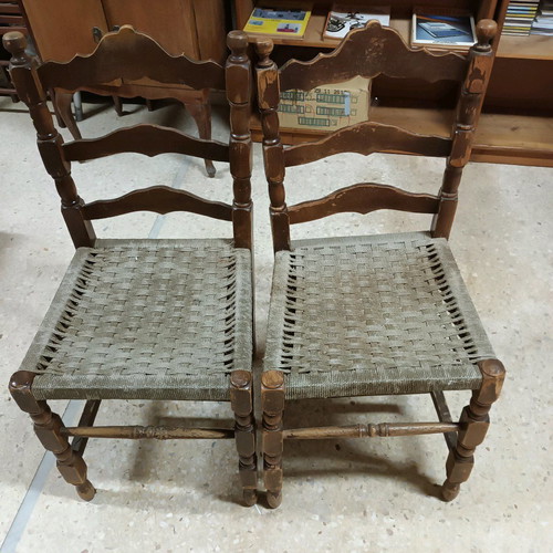 Kitchen chairs used, set of 2 pieces