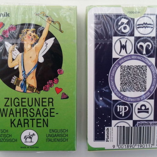 Piatnik Gypsy Fortune Telling Cards, 36 pcs