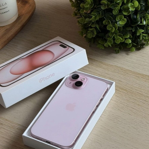 Apple iPhone 15 pink like new, 128GB, 20+ MP camera