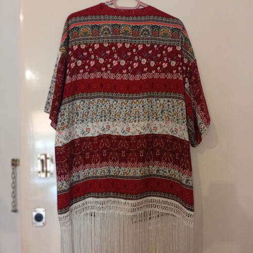 Stradivarius kimono jacket new, size medium, multicolor
