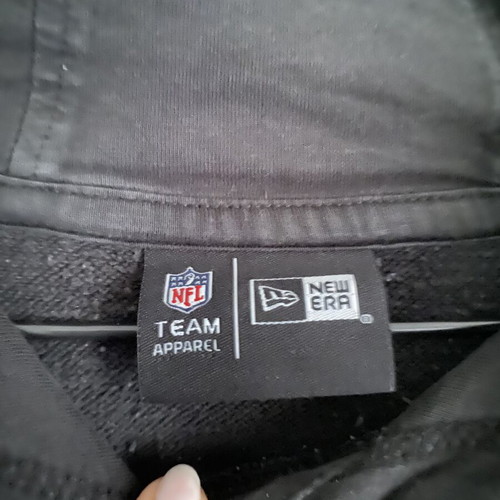 New Era Raiders NFL hoodie, authentic, black