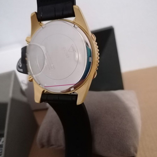 Guess Apex GW0053G3 men's watch new, gold stainless steel