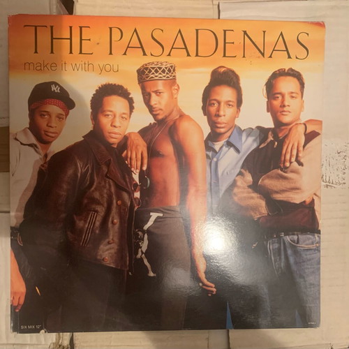 The Pasadenas Make It With You Vinyl 12" used, pop