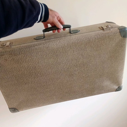Vintage suitcase 50s RAL Hartplatte