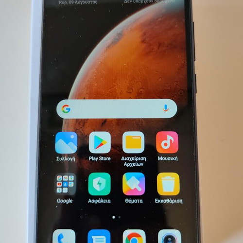 Redmi 9A 32GB smartphone used, black, Android