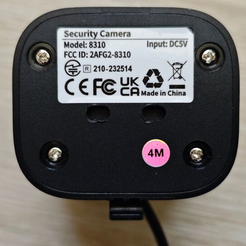 Vimtag 4MP Outdoor and Indoor Camera IP66 Waterproof with Color Night Vision and Two-Way Audio