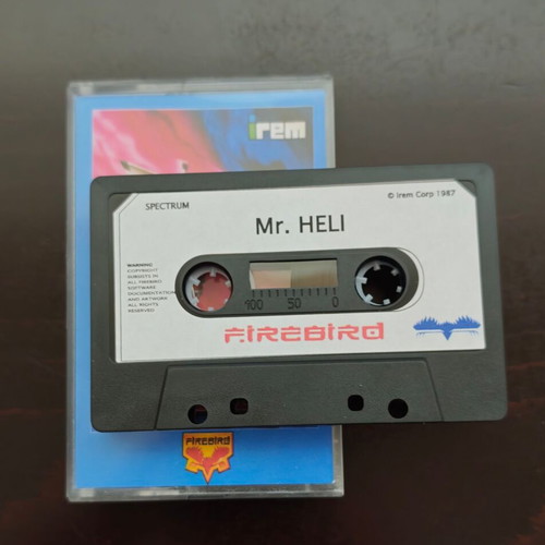 Mr. HELI ZX Spectrum game like new, shooting genre