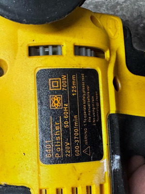 Polisher used for small surfaces