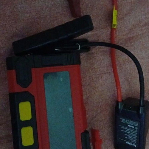Power bank and car engine jump starter new
