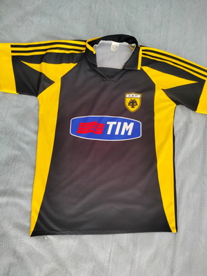Vintage AEK 2005-06 Away Jersey Krassas #14 Size M like new
