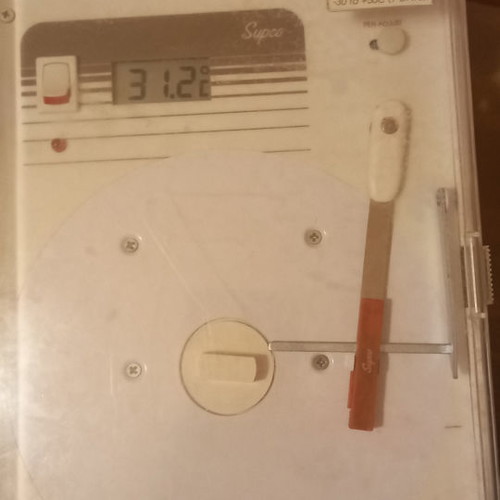 Weekly temperature meter new for basement and children's rooms