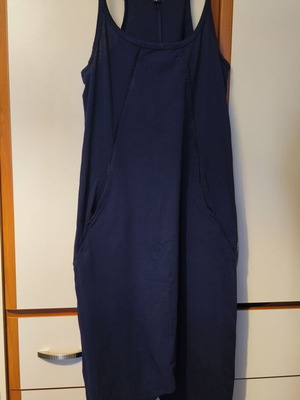 One-piece jumpsuit A.L.E. blue used with defect on right leg