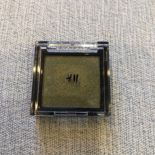 H&M Gaia eyeshadow green metallic khaki new