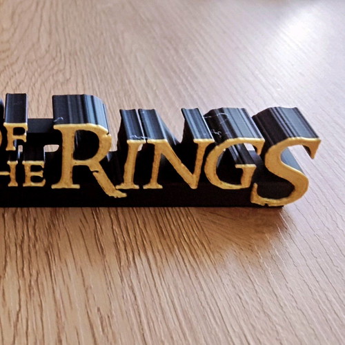 Lord of the Rings decorative item new, 3d printed, desk decor