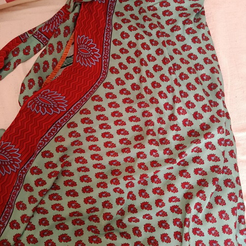 Silk maxi skirt, reversible, high quality from Indonesia