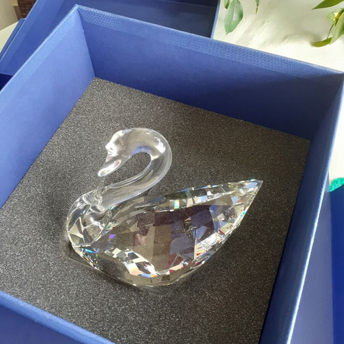 Swarovski Soulmate Huge Crystal Swan New Decorative Limited Edition