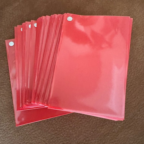 X60 Red Sleeves Yu-Gi-Oh Ultra Pro used