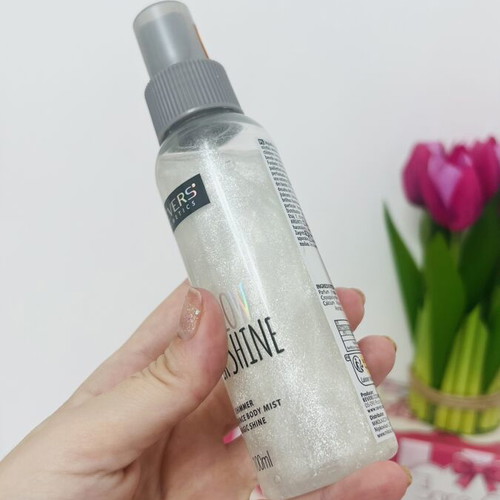 Revers Silver Shine shimmer fragrance body mist 100 ml new