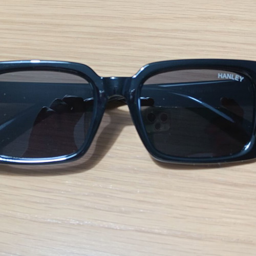Hanley Le Grand Polarized sunglasses new, black