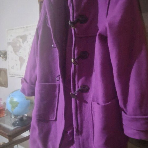 Artisti Italiani wool women's coat like new, purple