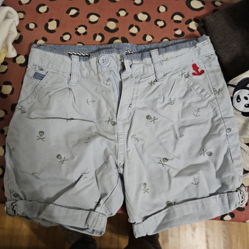 Baby shorts like new, blue, 12 months boy