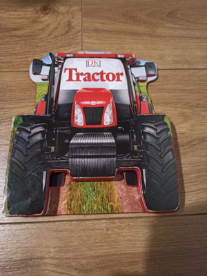 DK Tractor children's book like new, in English