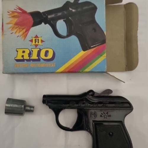 Rio F1 vintage toy with original box, new