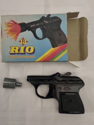 Rio F1 vintage toy with original box, new