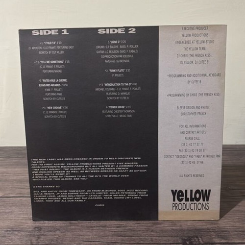 Yellow Productions A Finest Fusion Of Black Tempo LP used, jazz