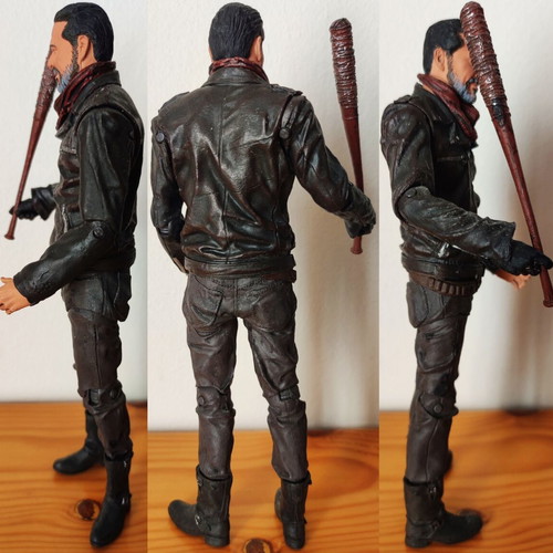The Walking Dead Negan Action Figure 2017 McFarlane Toys 7-Inch like new