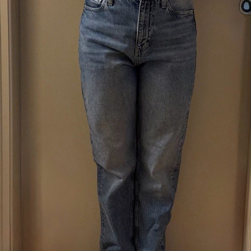 Calvin Klein boyfriend style pants like new size 36 blue