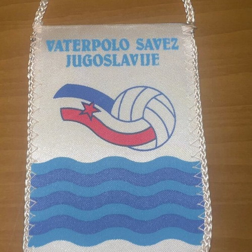 Water Polo Yugoslavia Banner used, 1980s
