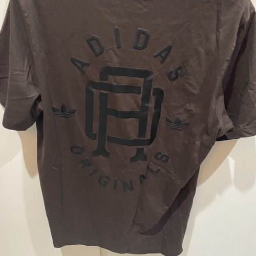 Adidas Varsity Essentials tee new, black and brown, size M