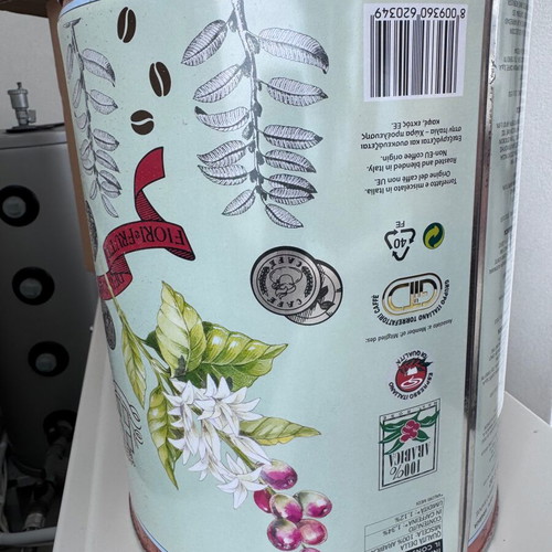 Mrs Rose coffee barrel 3lt like new metal