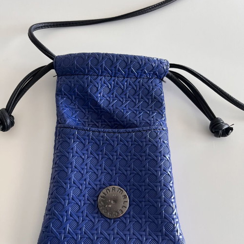 Christina Malle crossbody phone pouch, electric blue