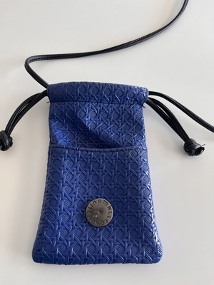 Christina Malle crossbody phone pouch, electric blue