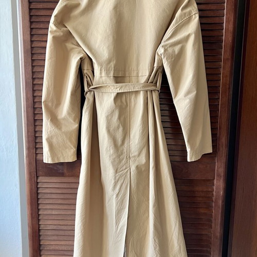 Bershka Beige Trench Coat Size M Like New