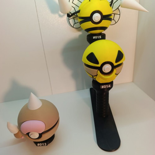 Weedle Evolution Set #013-#015 3D Printed collectible, new