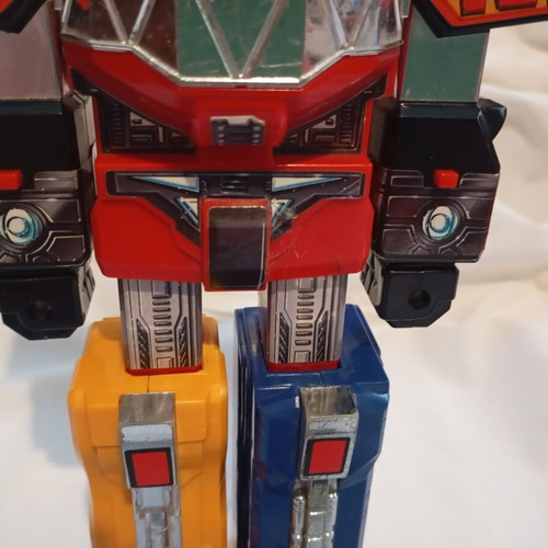 Mighty Morphin Power Rangers Megazord figure used, 23cm, Bandai 1991