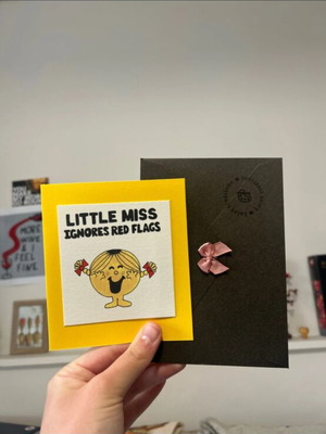 Greeting card for friend with envelope, like new