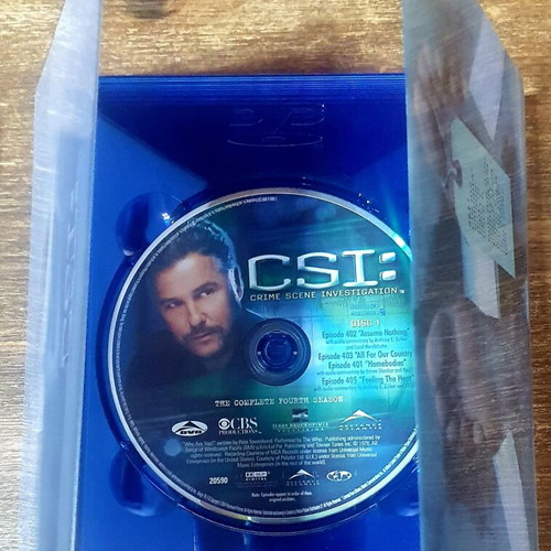 CSI Crime Scene Investigation Complete Fourth Season DVD box set like new