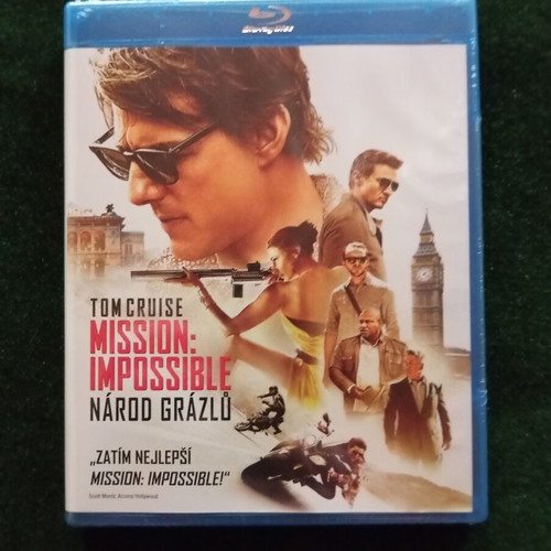 Mission Impossible Rogue Nation Blu-Ray new with Greek subtitles