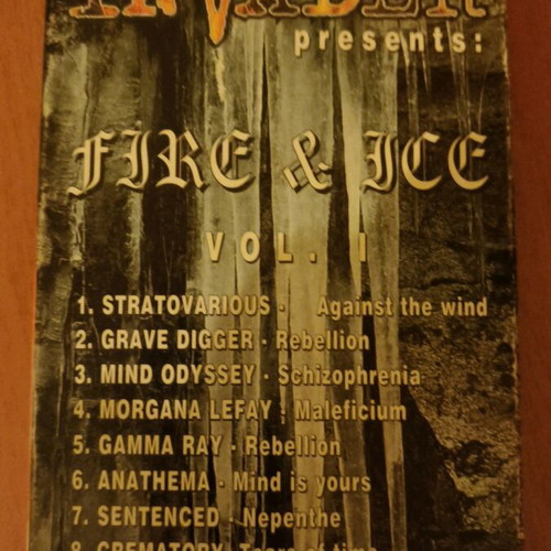 Metal Invader Fire n Ice Vol I VHS tape like new, metal