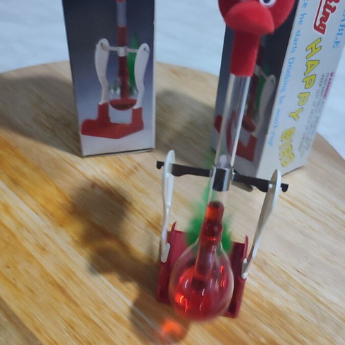 Vintage Drinking Birds set of 2, New Old Stock