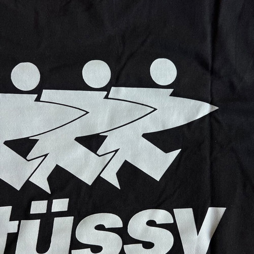 Stussy Surf man Tee new, size M-L, black