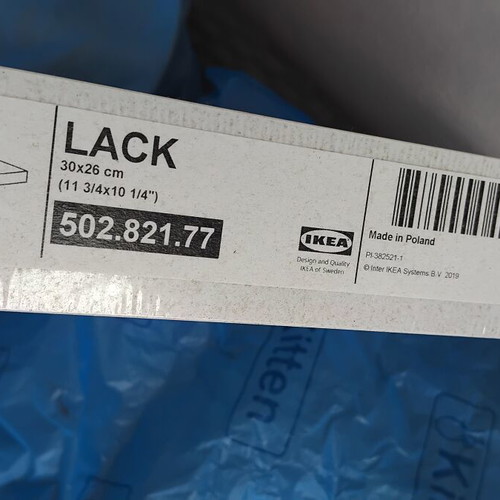 IKEA LACK wall shelf 30x26 cm