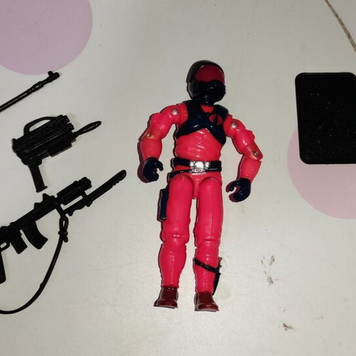 G.I.JOE Lampreys (v2) (Sonic Fighter) figure used, 1990, Hasbro