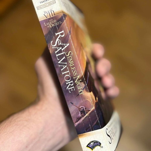 Starless Night The Legend of Drizzt Book 8 used, English