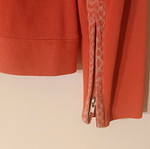 Sports jacket like new, knitted, orange